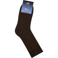 Skarpetki męskie 100% bawełna - brąz