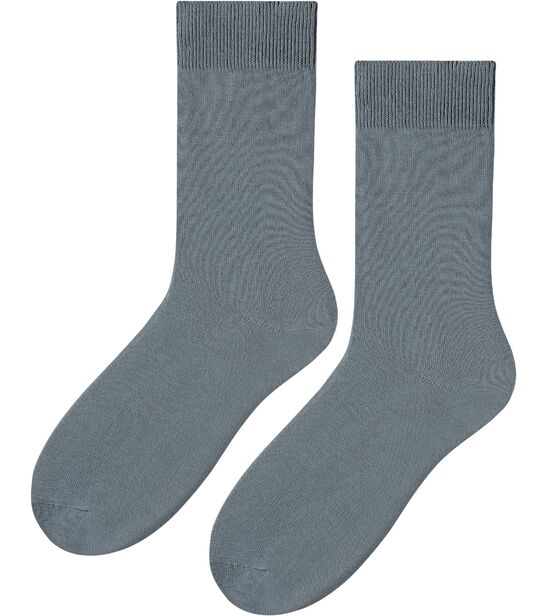 Skarpetki męskie 100% bawełna - ciemno szary