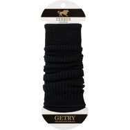 Getry bawełniane czarne