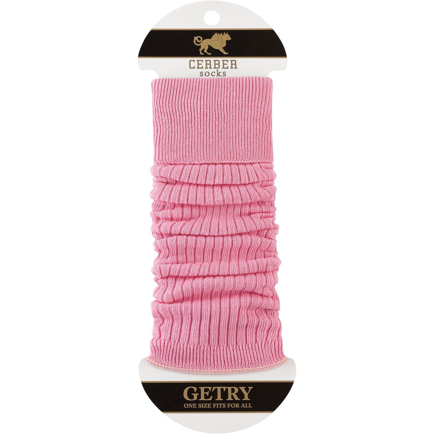 Getry bawełniane - różowe