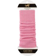 Getry bawełniane - różowe