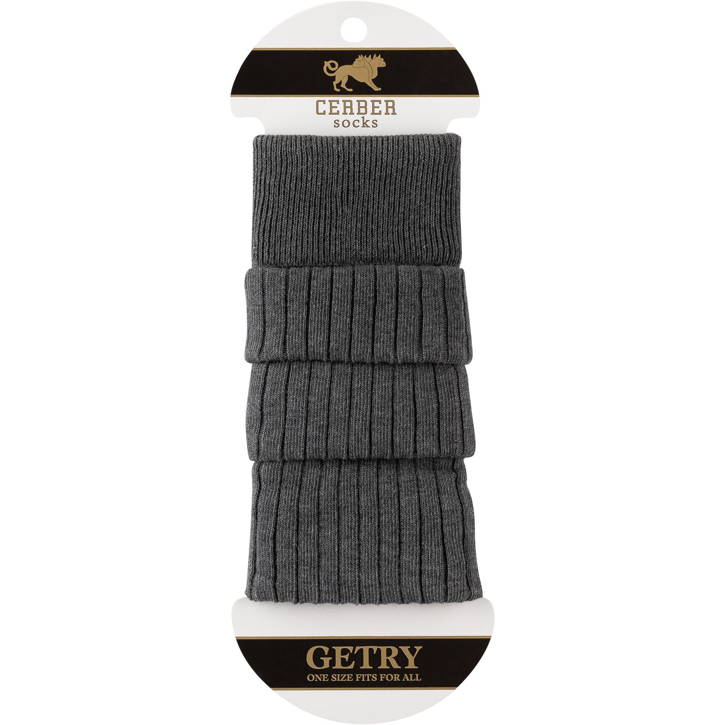 Getry bawełniane - grafit