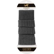 Getry bawełniane grafit