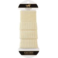 Ocieplacze na nogi bawełniane ecru