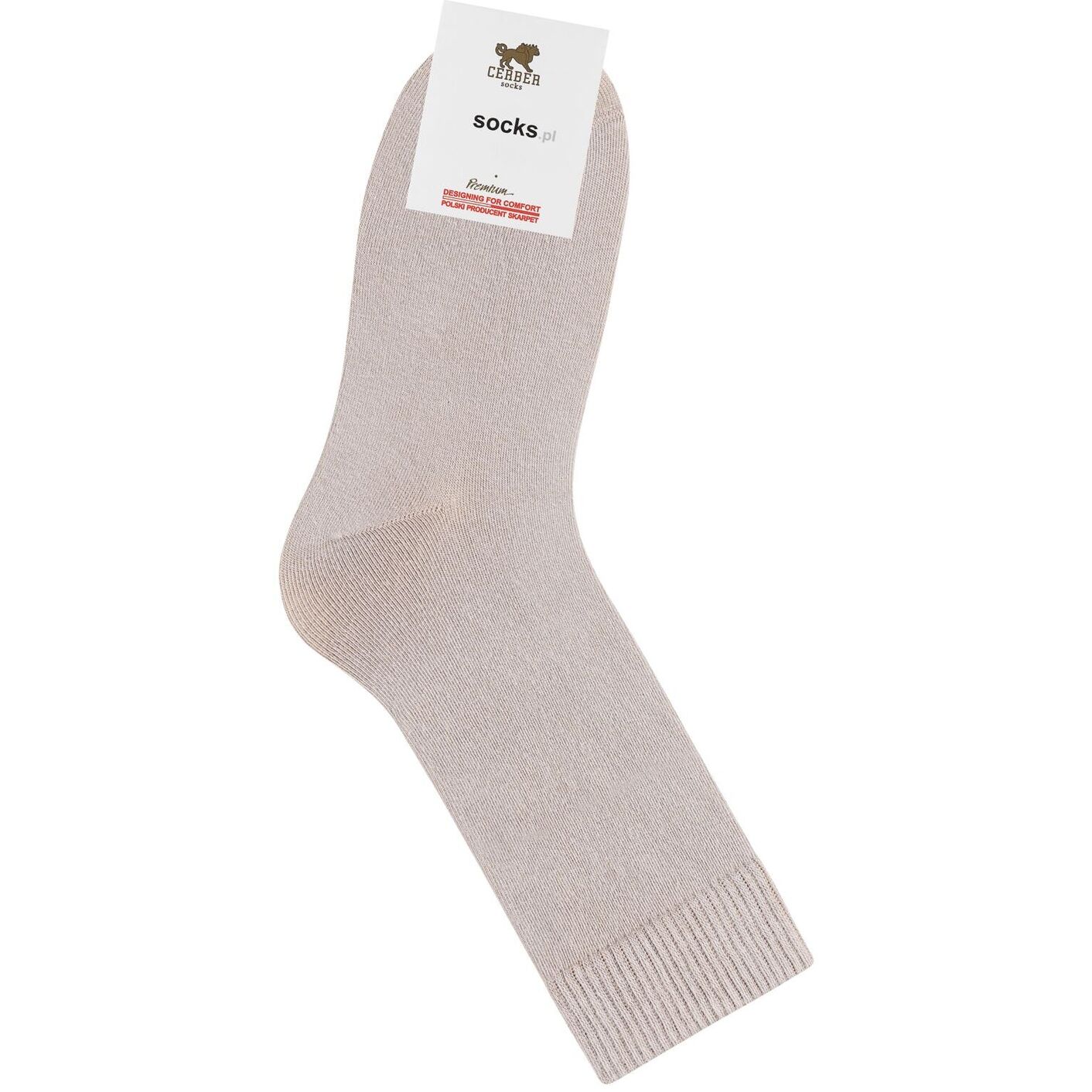 Skarpetki socks - damskie - beż