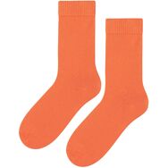 Pomarańczowe skarpetki damskie z elastanem