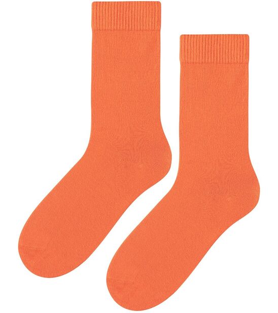 Skarpetki socks - damskie - pomarańczowy