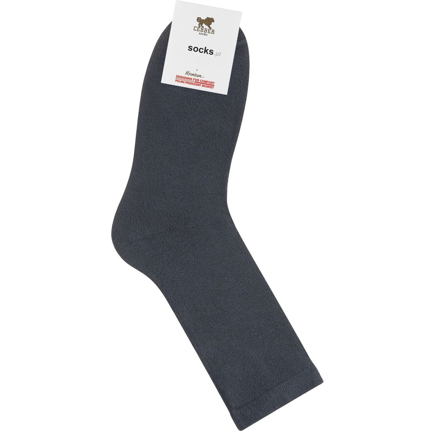 Skarpetki socks - damskie - ciemno szary